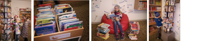 Medienangebot der Bücherei Heinfels